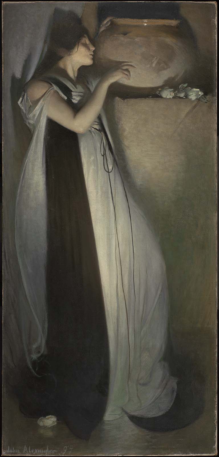 Isabella and the Pot of Basil by John White Alexander