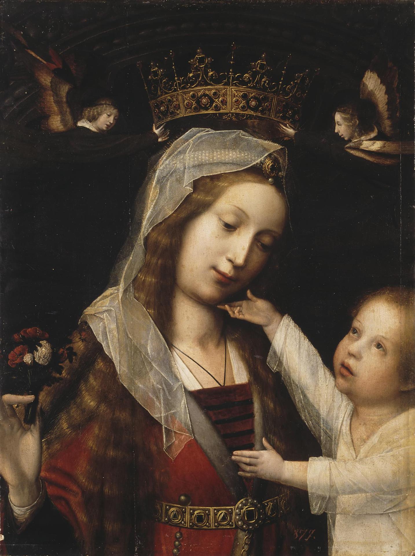 Madonna with the Child by Jan Provost