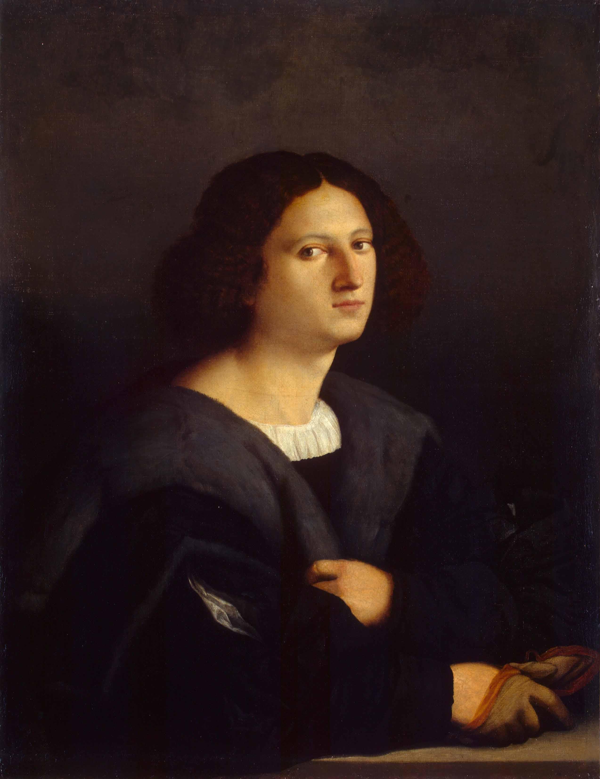 Portrait of a Man by Jacopo, il vecchio Palma