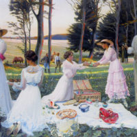 The Afternoon Picnic by Harald Slott Møller