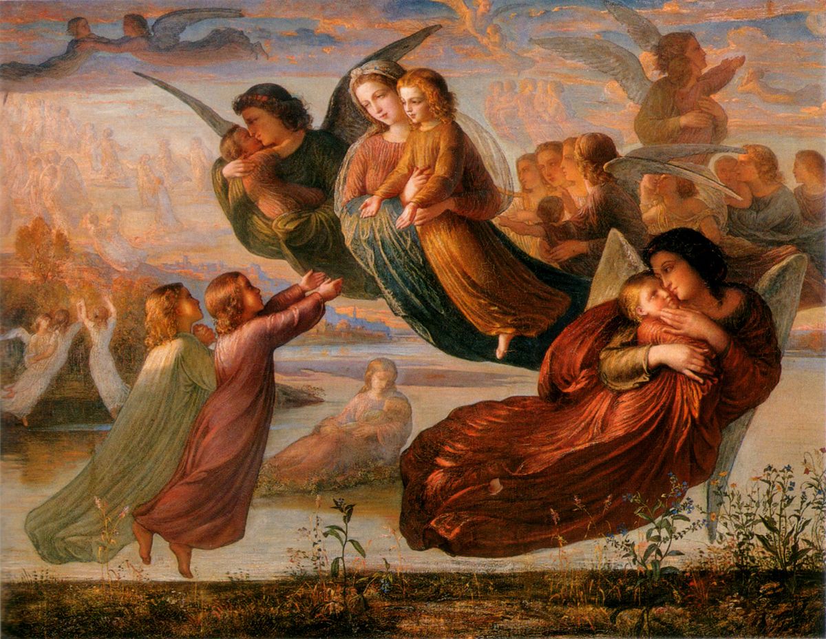 Le Poeme de lame Souvenirs du ciel by Anne Francois Louis Janmot