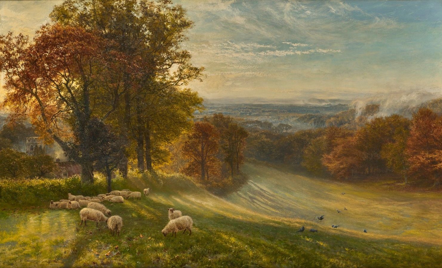 Autumn Morning by George Vicat Cole