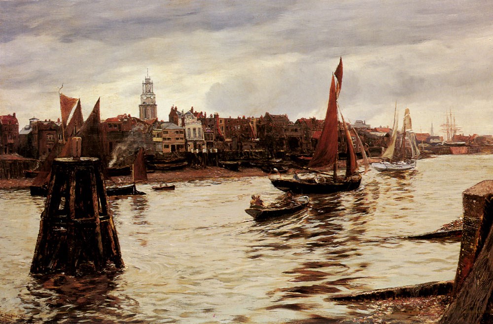 Limehouse by Charles Napier Hemy