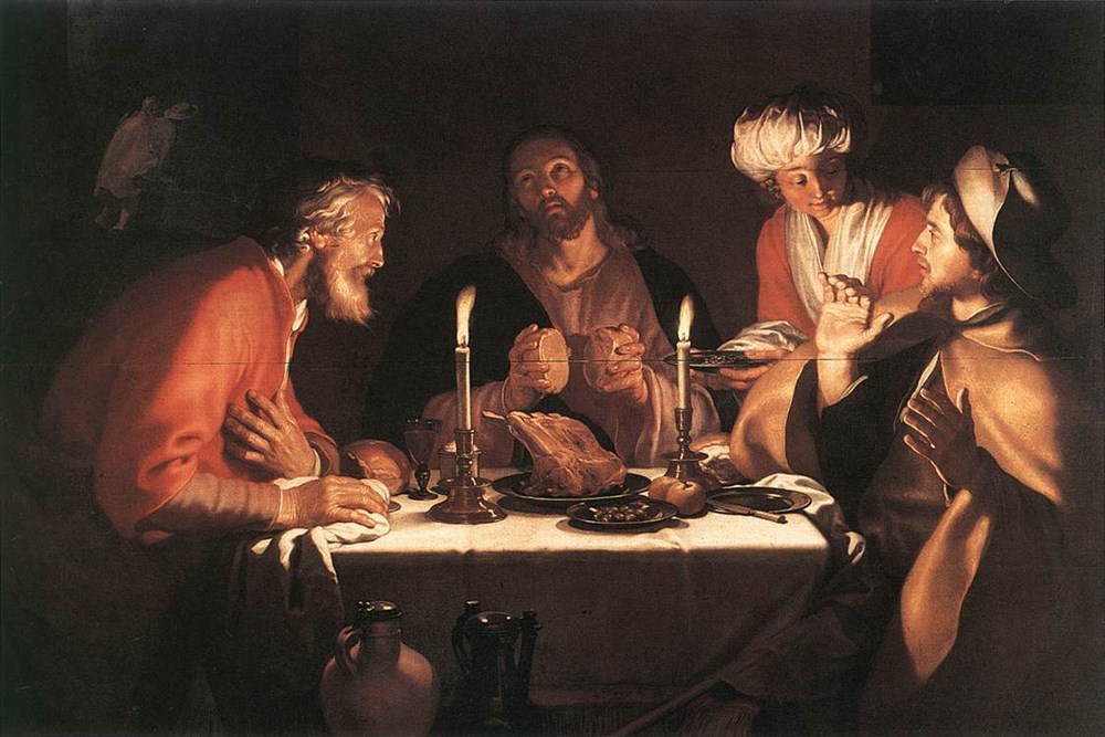 The Emmaus Disciples by Abraham Bloemaert