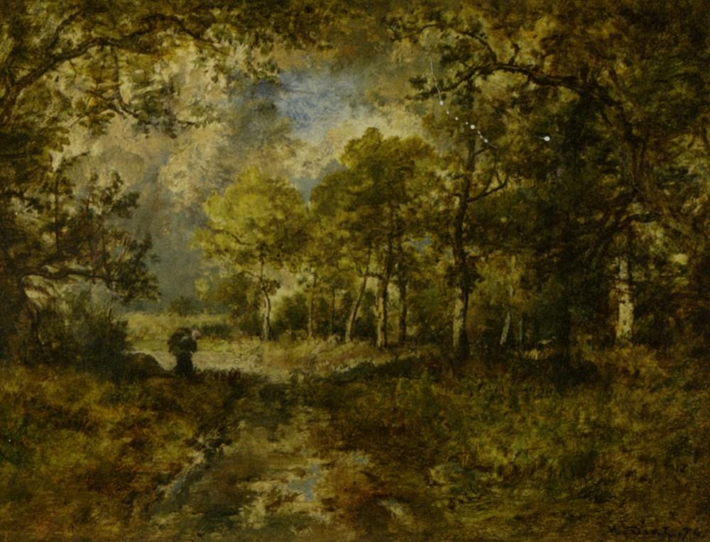 The Forest of Fontainebleau by Narcisse Virgile Diaz de la Pena