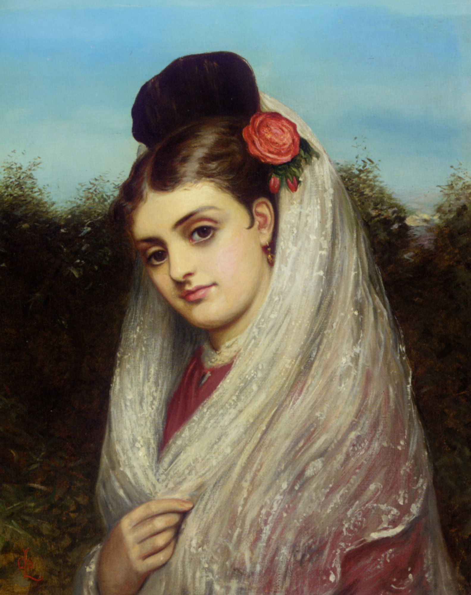 The Young Bride by Charles Sillem Lidderdale