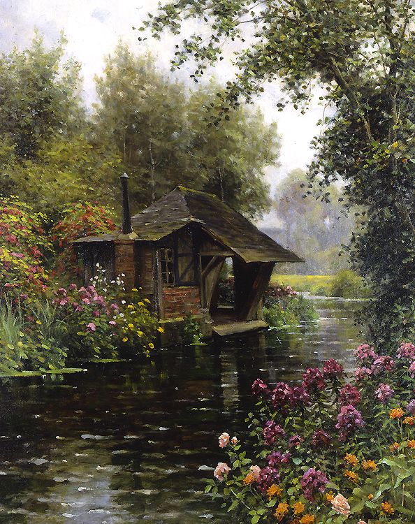 A Beaumont­le­Roger by Louis Aston Knight