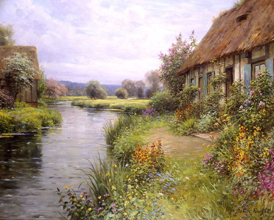 A Bend in the River by Louis Aston Knight
