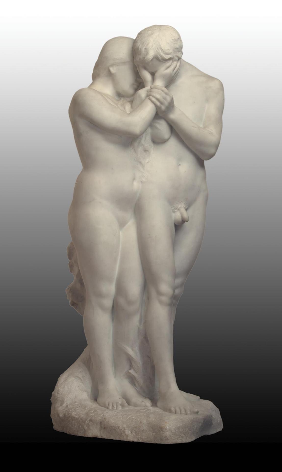 Adam and Eve by Paul Albert Bartholome