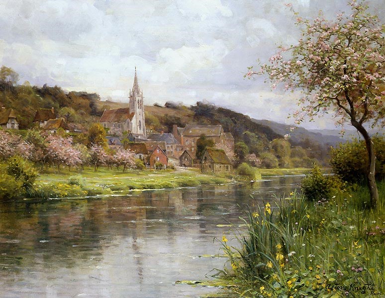 Along the Seine by Louis Aston Knight