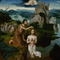 Baptism of Christ by Joachim Patinir