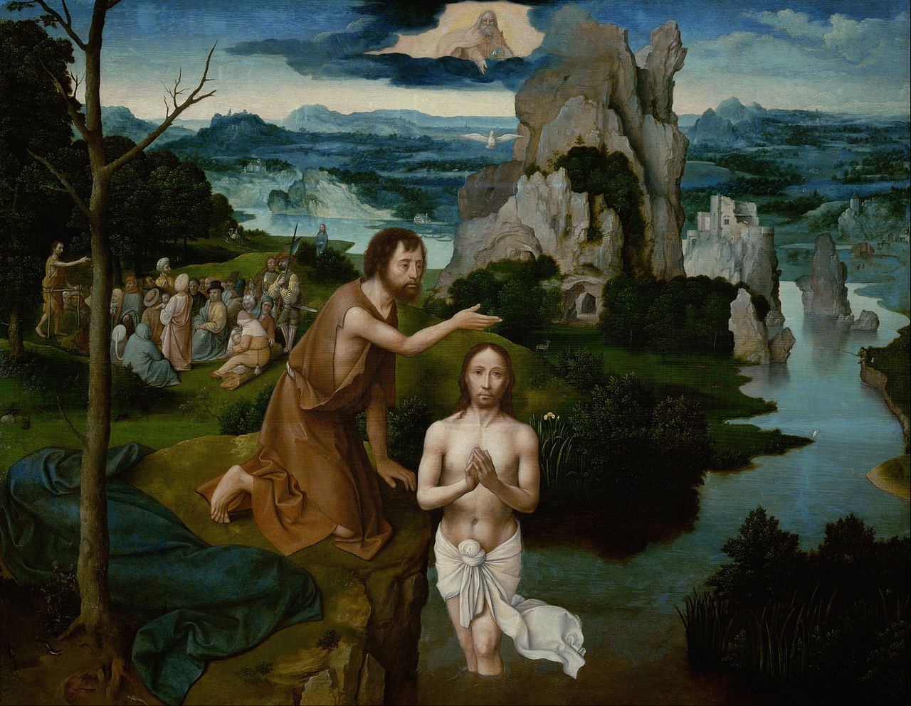 Baptism of Christ by Joachim Patinir