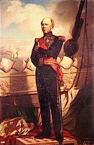 Charles Baudin, Amiral de France by Charles Zacharie Landelle