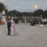 In the Luxembourg Gardens by John Singer Sargent