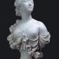 Portrait of Madam Du barry by Jean-Jacques Caffieri