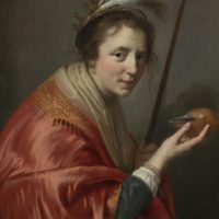 Portrait of a Young Woman by Paulus Moreelse