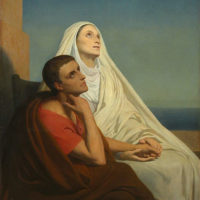 Saint Augustine and His Mother, Saint Monica by Ary Scheffer