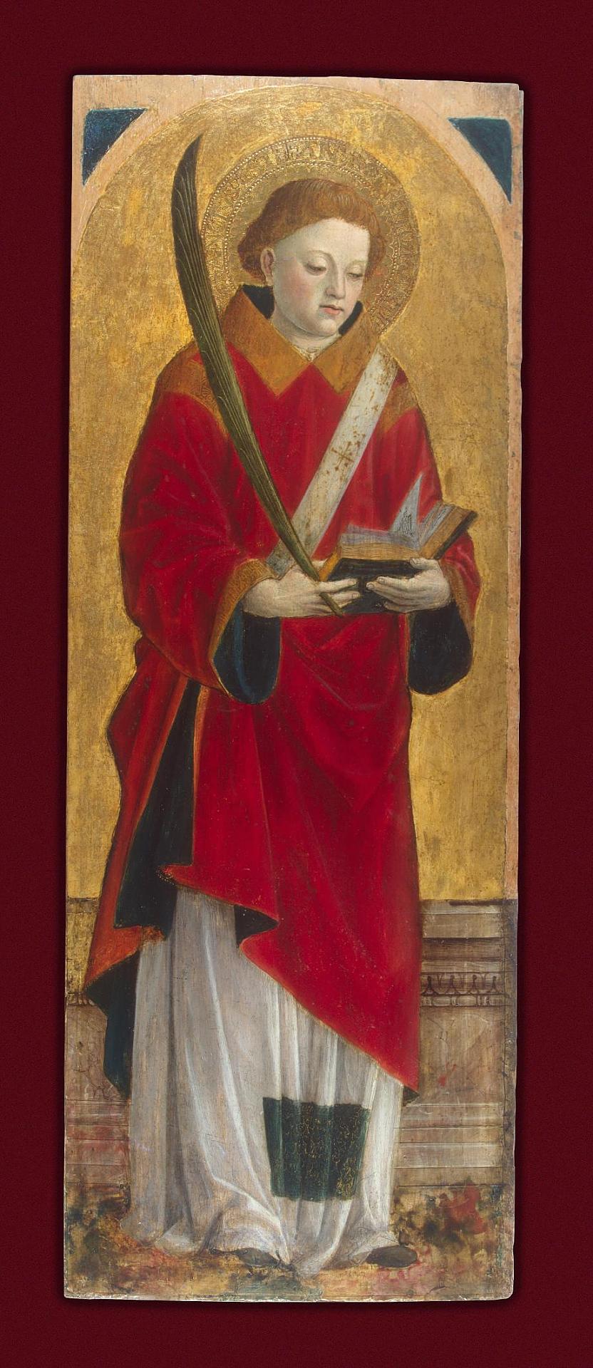 St Stephen the Martyr by Vincenzo Foppa