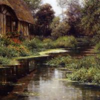 Summer Afternoon, Normandy by Louis Aston Knight