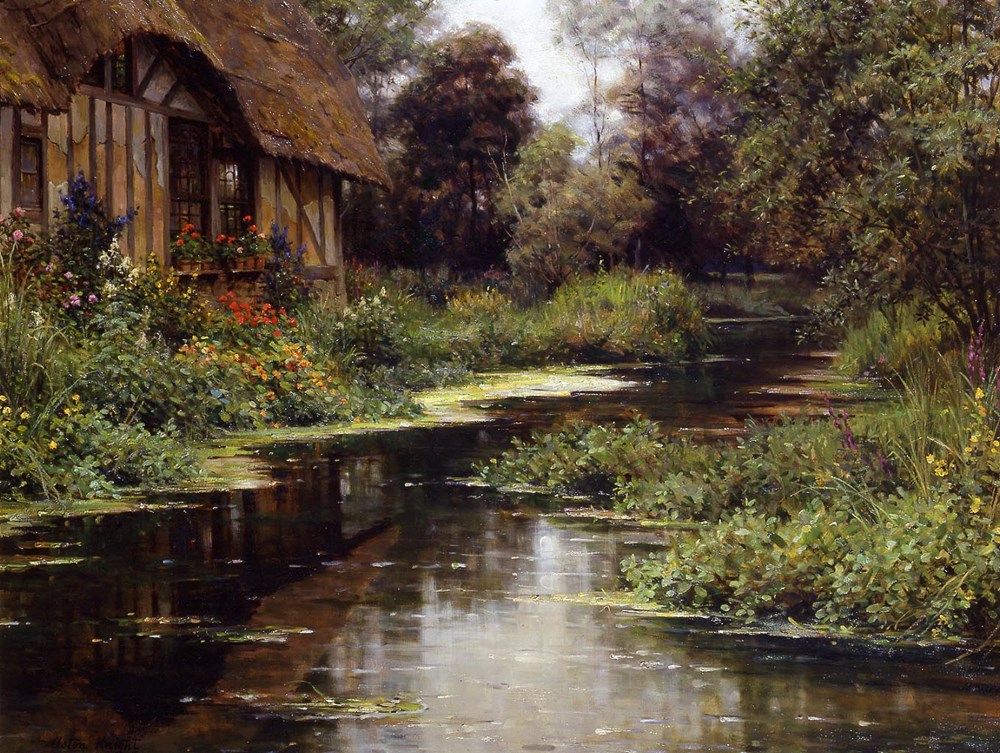 Summer Afternoon, Normandy by Louis Aston Knight