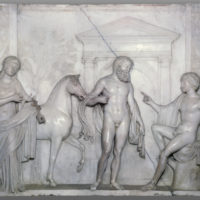 The Contest between Athena and Poseidon by Antonio Lombardo