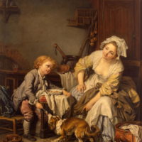The Spoiled Child by Jean Baptiste Greuze