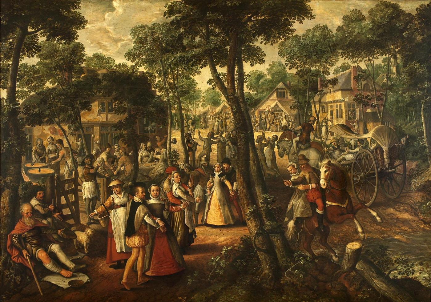 Village Feast by Joachim Beuckelaer