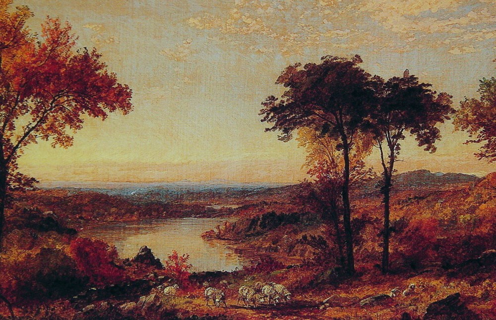 Wyoming Valley Pennsylvania by Jasper Francis Cropsey