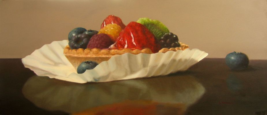 Blueberry Tart by Stuart Dunkel