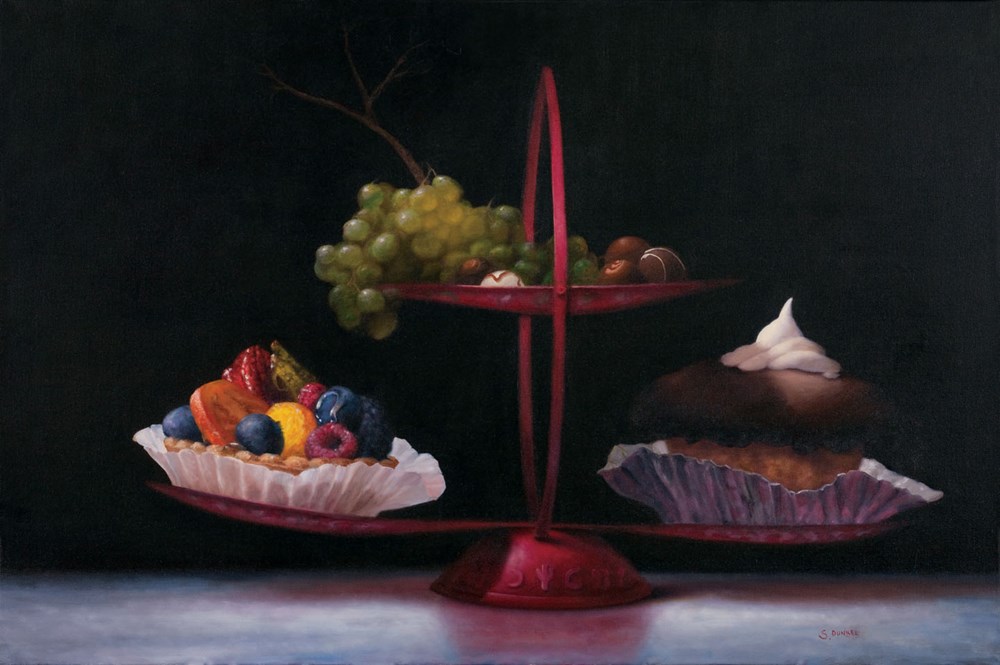Desserts on a Chinese Stand by Stuart Dunkel