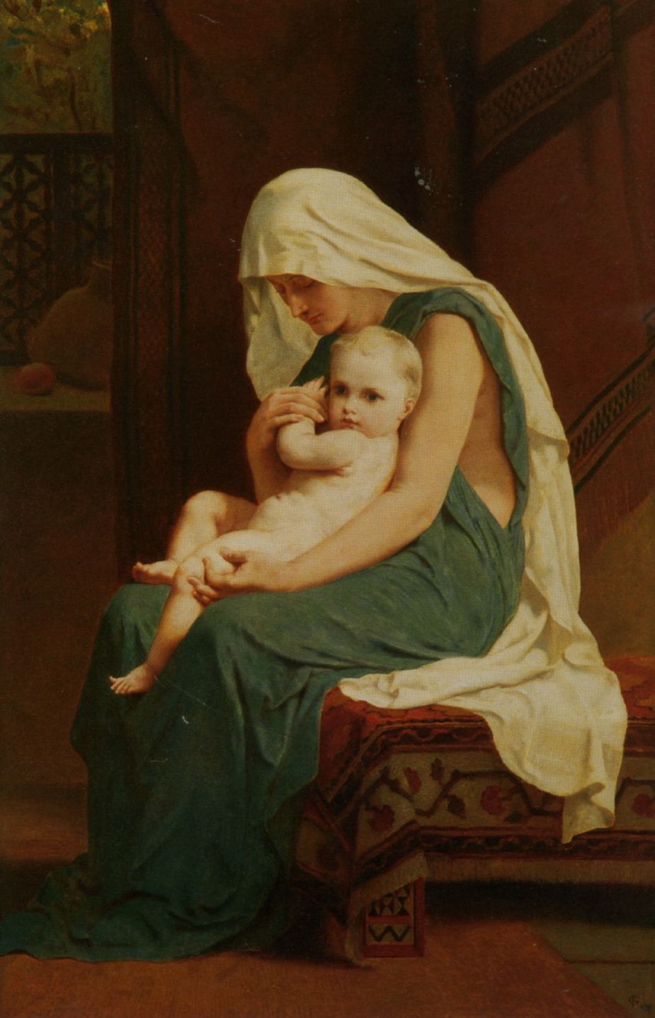 Mother and Child by Frederick Goodall