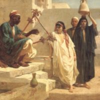 The Song of the Nubian Slave by Frederick Goodall