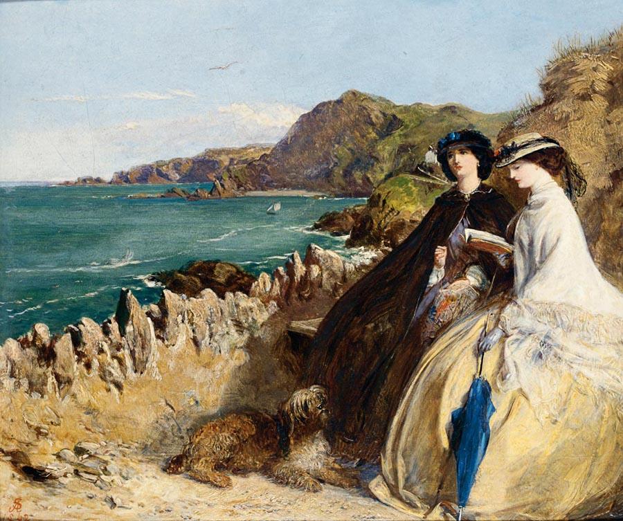 By the Seaside by Abraham Solomon